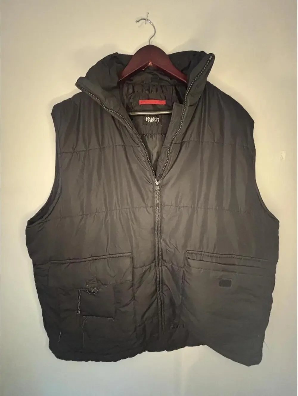 Parajumpers Men's Black and Grey Gilet